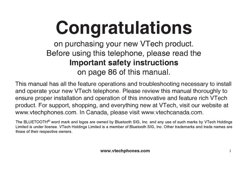 V-tech LS5146 Important s manual