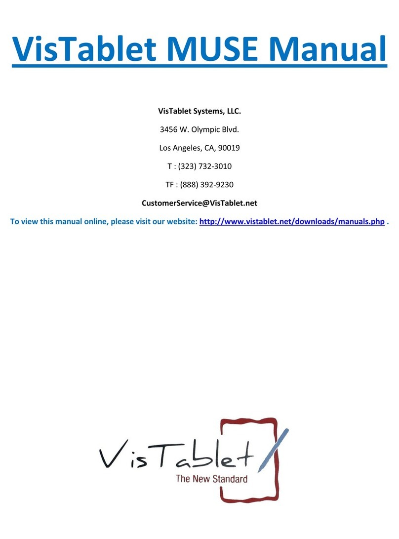 VisTablet Muse manual