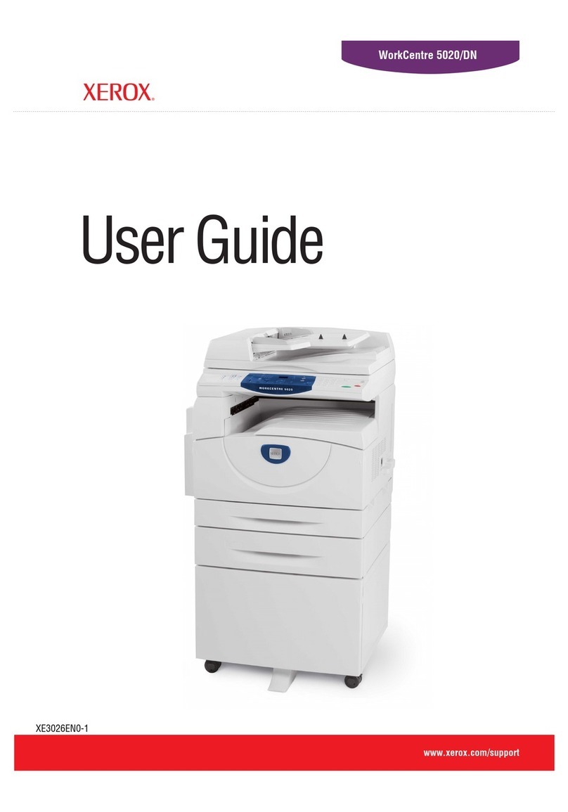 Xerox WorkCentre 5020DN User manual
