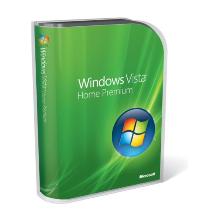 Microsoft Windows Vista User manual