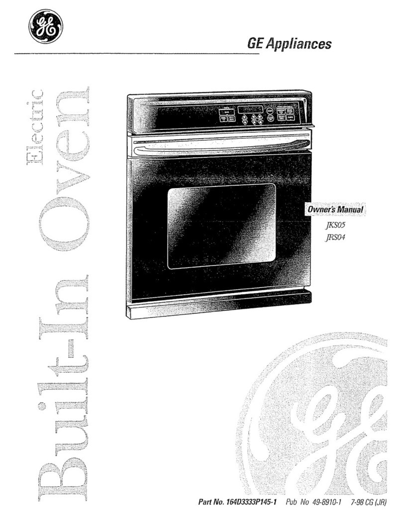 GE JRS04 User manual