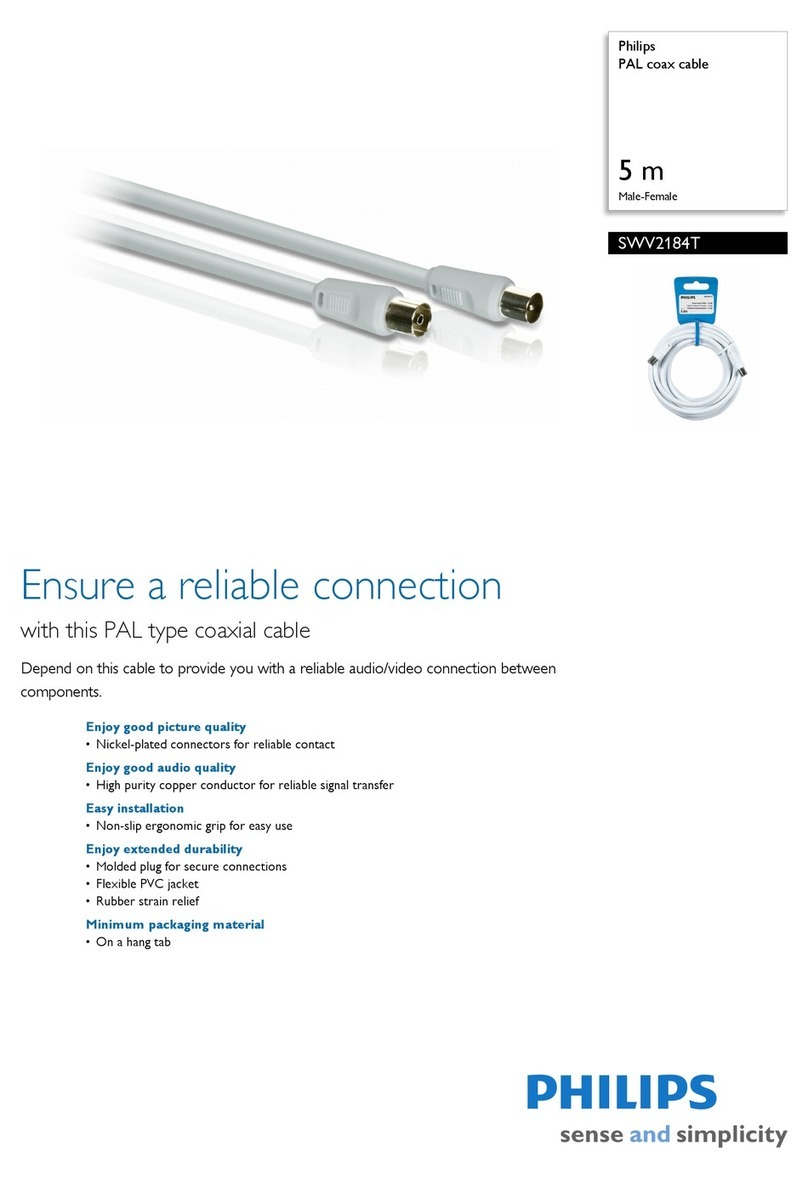 Philips SWV2184T User manual