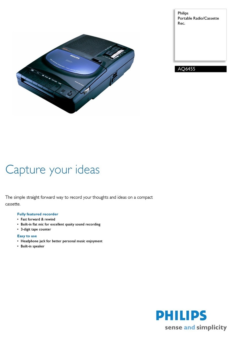 Philips AQ6455 Specifications