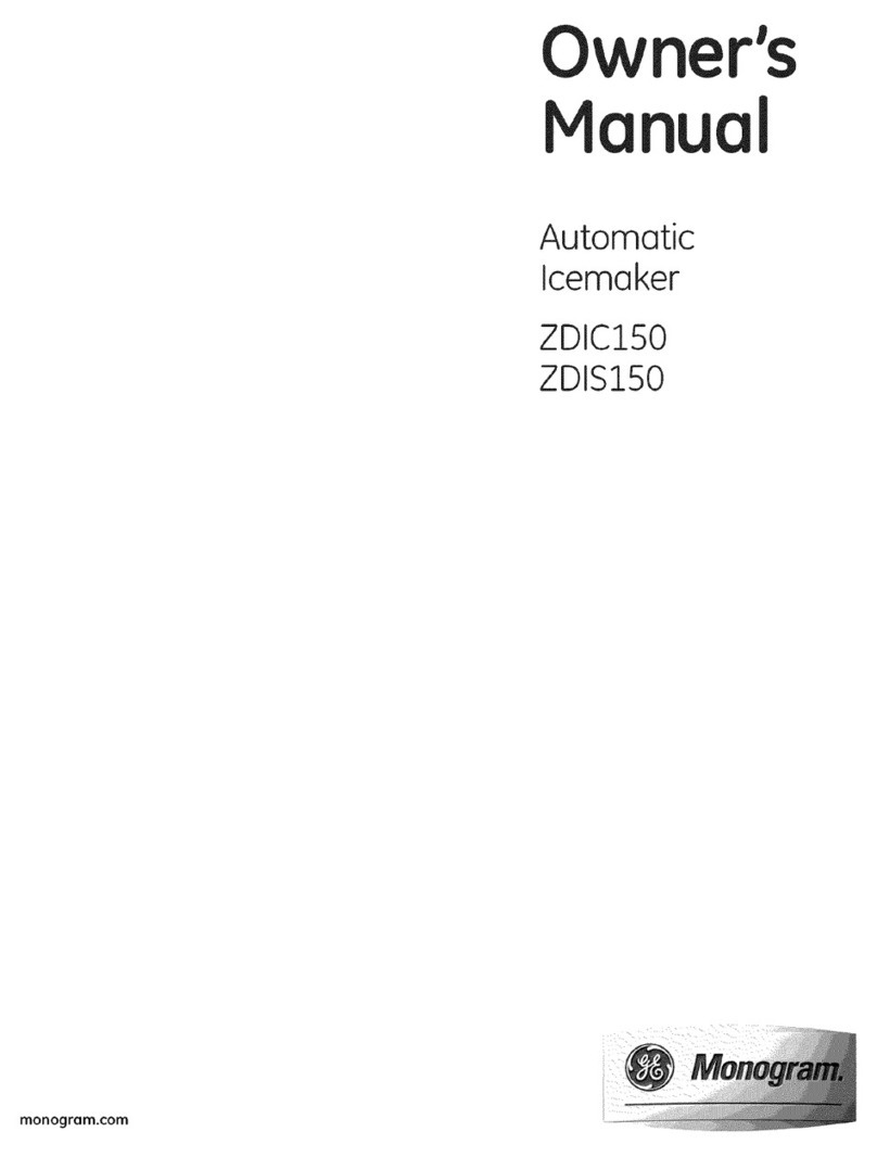 GE monogram ZDIC150 User manual