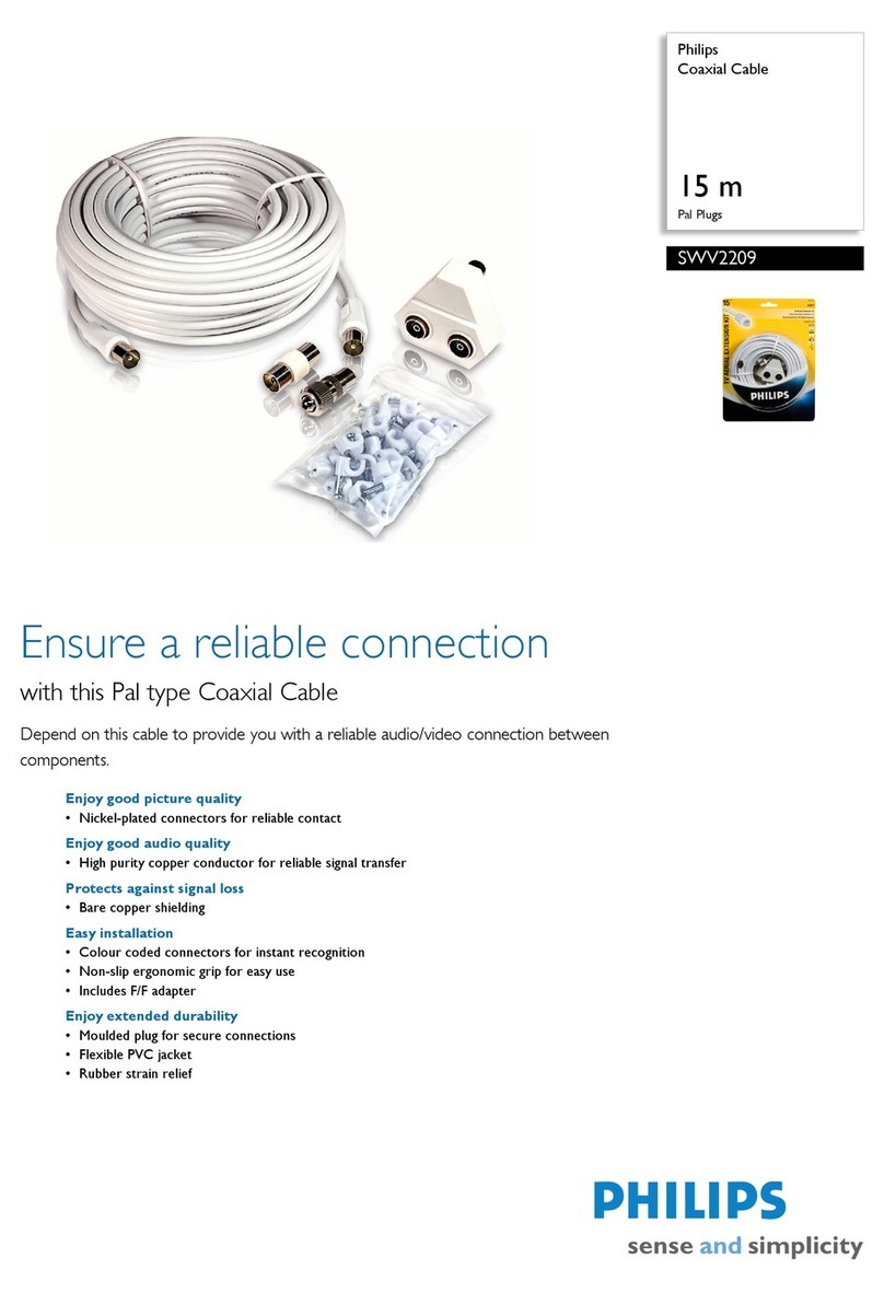Philips SWV2209 Specifications