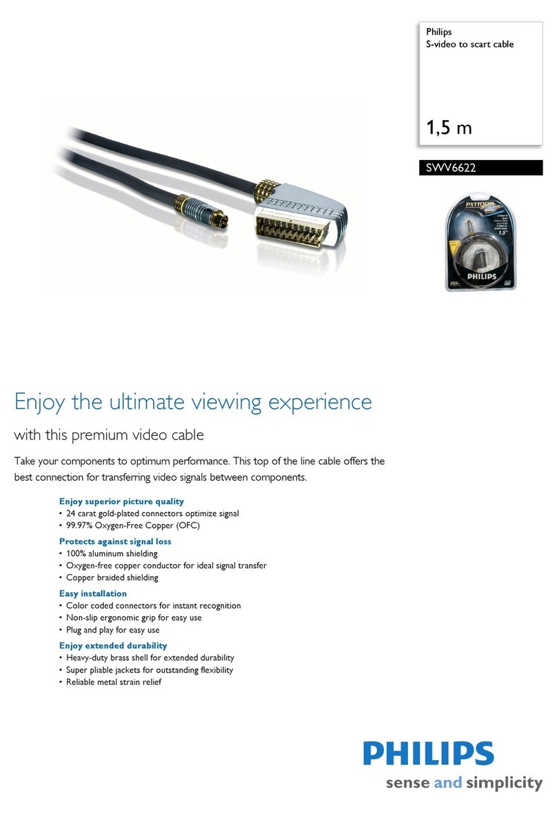 Philips SWV6622 User manual Philips SWV6622 User manual