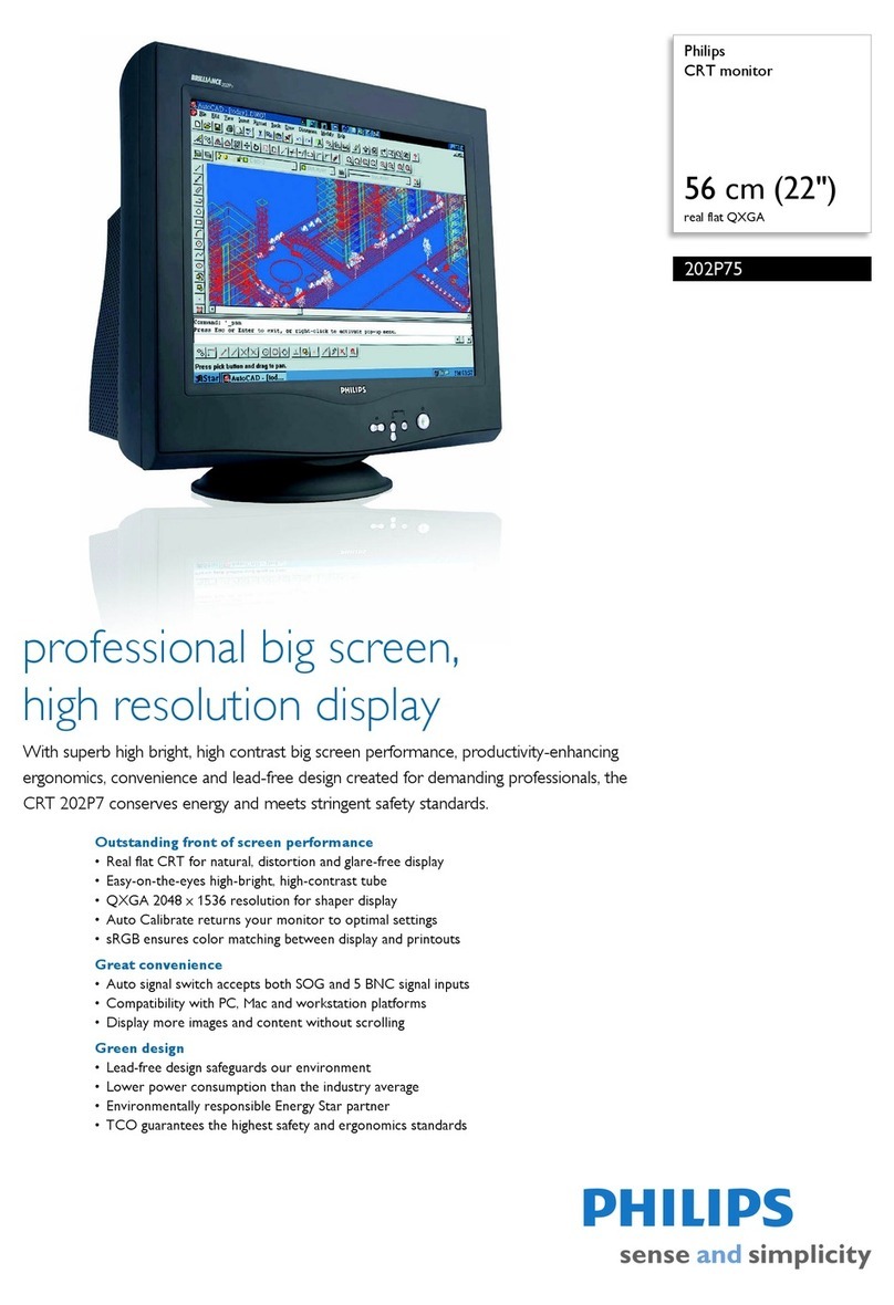 Philips 202P75 User manual