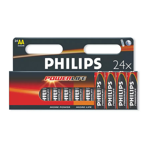 Philips PowerLife LR6PC24C Specifications