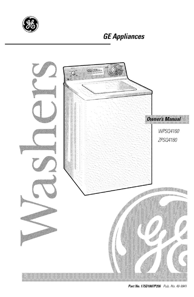 GE WPSQ4160 User manual
