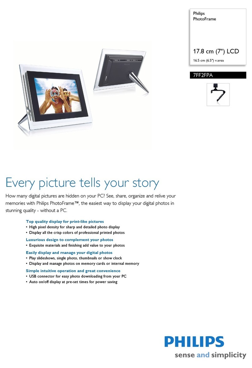 Philips 7FF2FPA Specifications