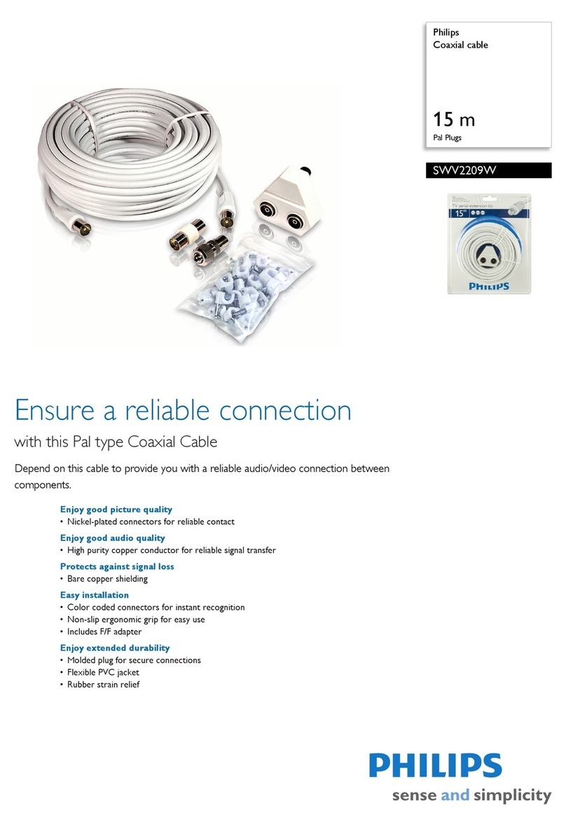 Philips SWV2209W User manual Philips SWV2209W User manual