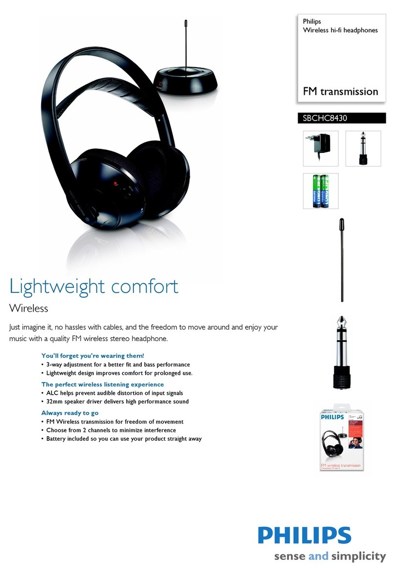 Philips SBCHC8430 Specifications