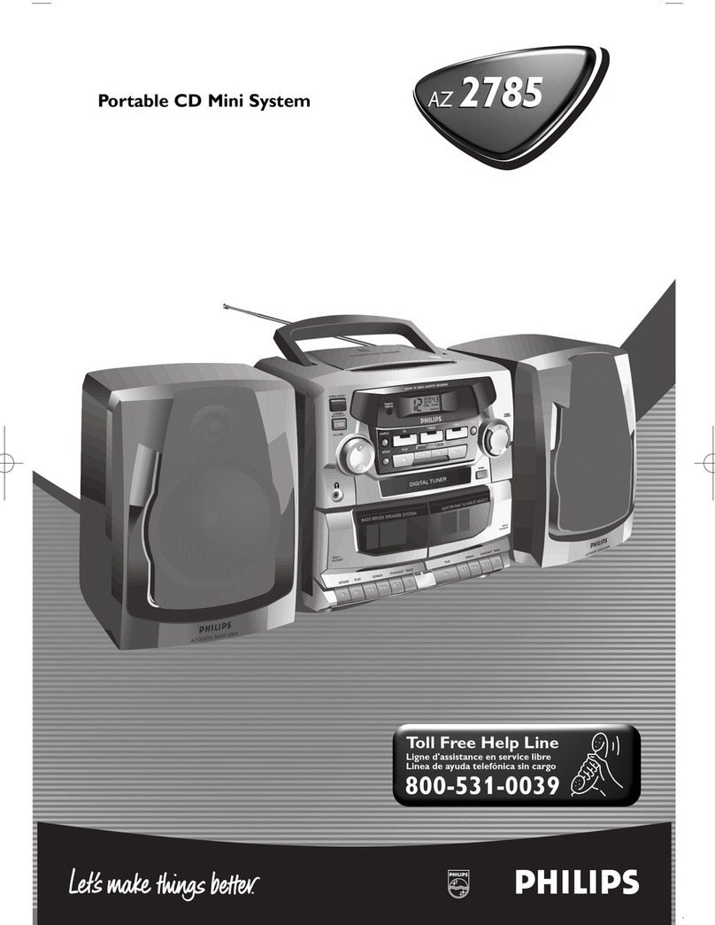Philips AZ 2785 user manual
