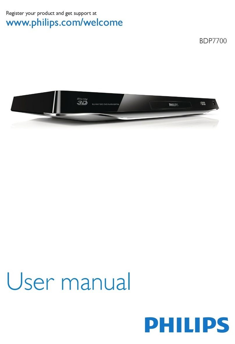 Philips BDP7700 user manual