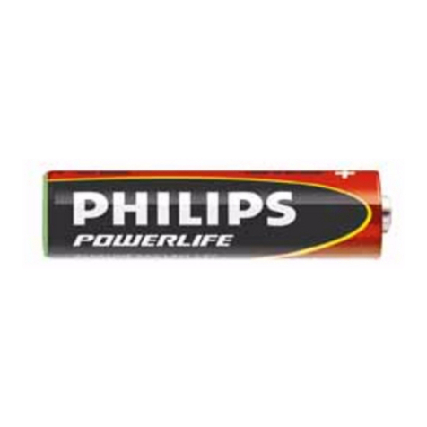 Philips PowerLife LR03PC20X Specifications