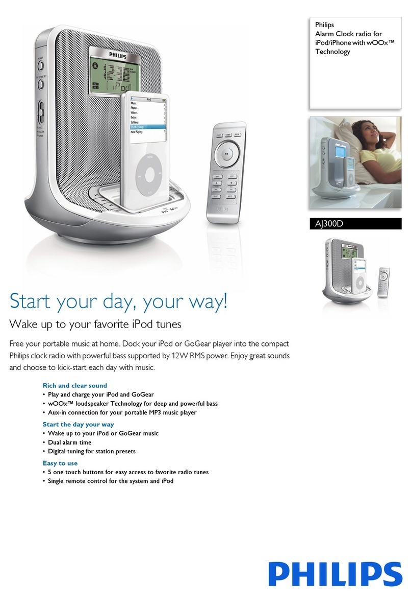 Philips AJ300D Specifications