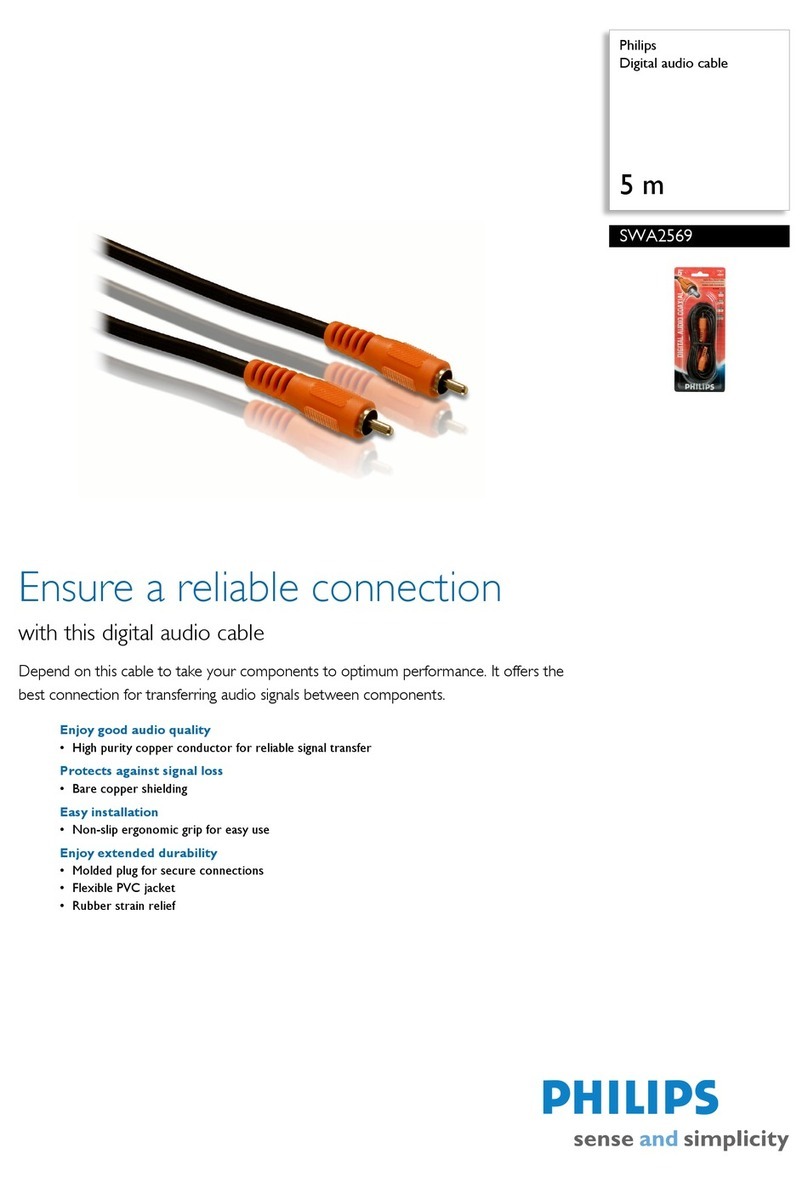 Philips SWA2569 User manual Philips SWA2569 User manual