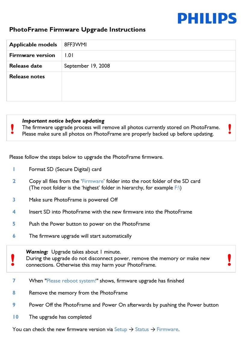 Philips 8FF3WMI Quick start guide