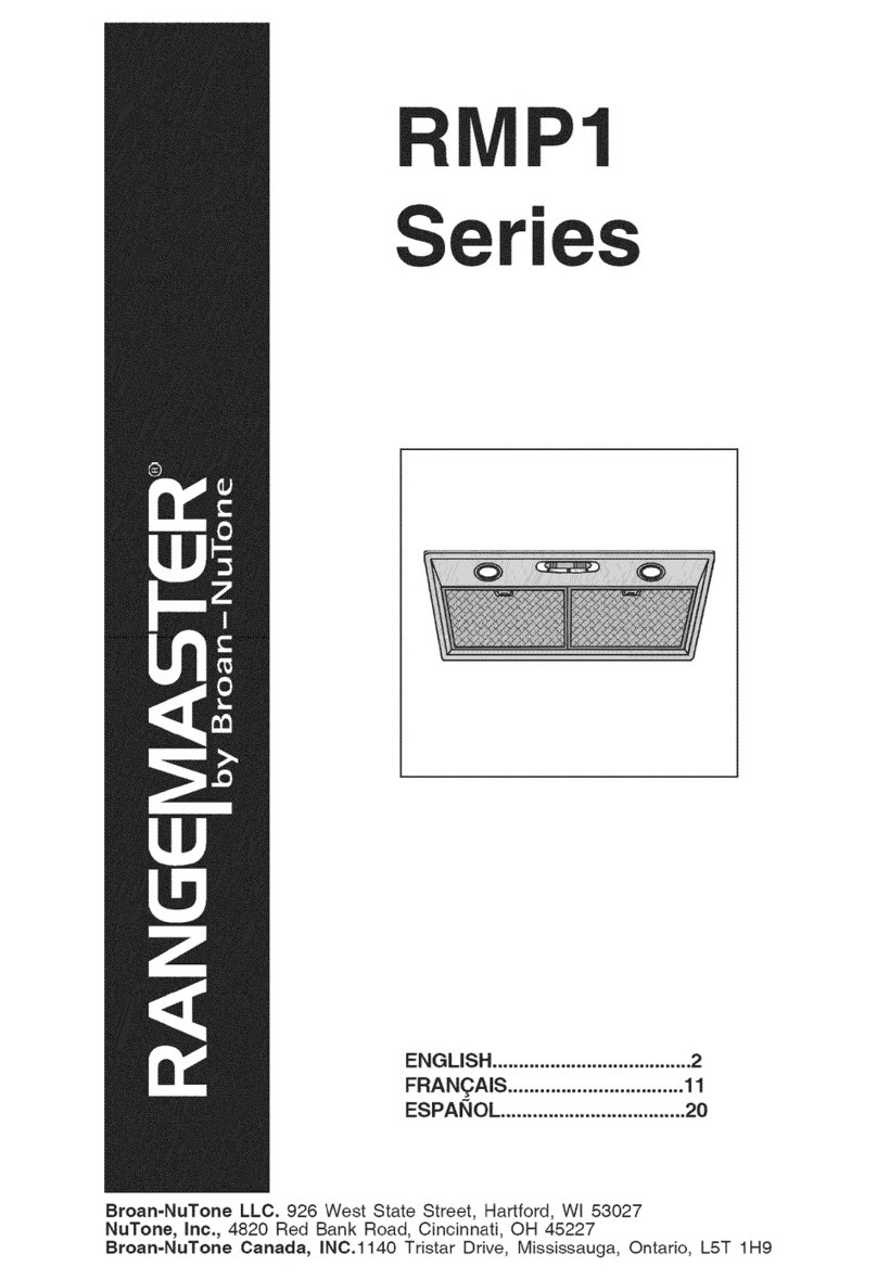 Range Master RM61000EX series User manual