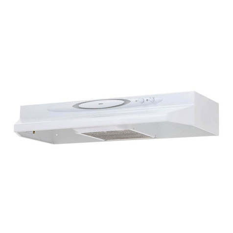 Broan Quiet Hood QT20000 SERIES User manual