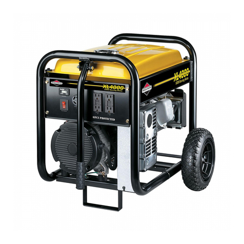 Briggs & Stratton XL4000 User manual