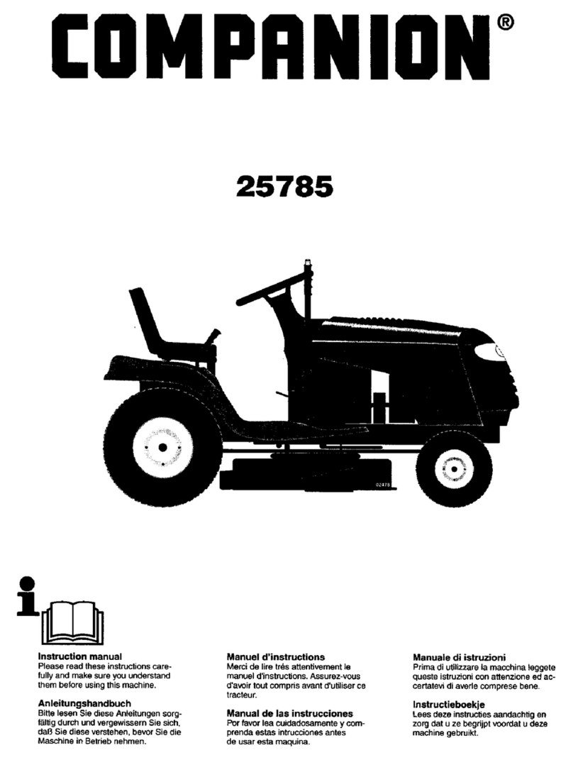 COMPANION 25785 instruction manual