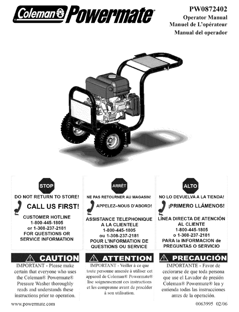Powermate PW0872402 User manual Powermate PW0872402 User manual