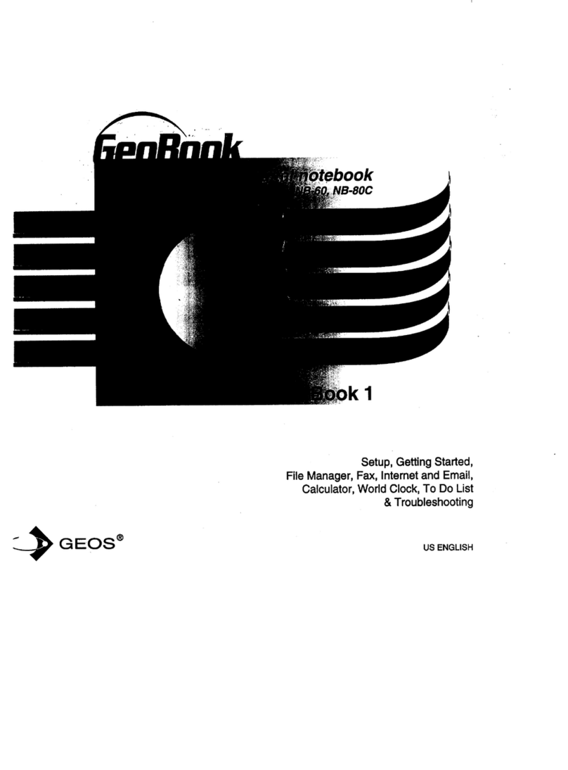 Brother GeoBook NB-60 Getting started guide