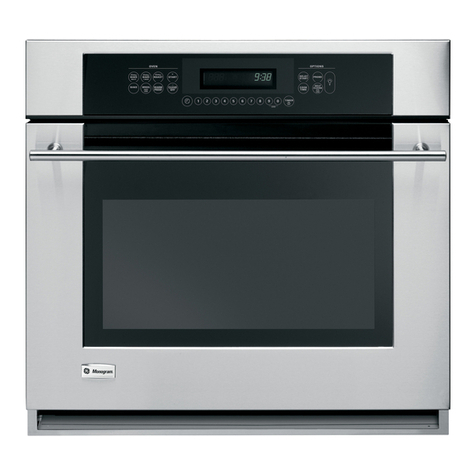 GE Monogram ZET938 User manual