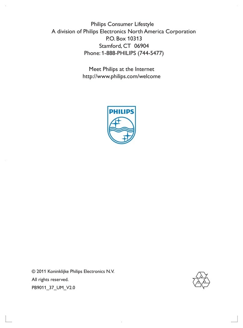 Philips PB9011 User manual