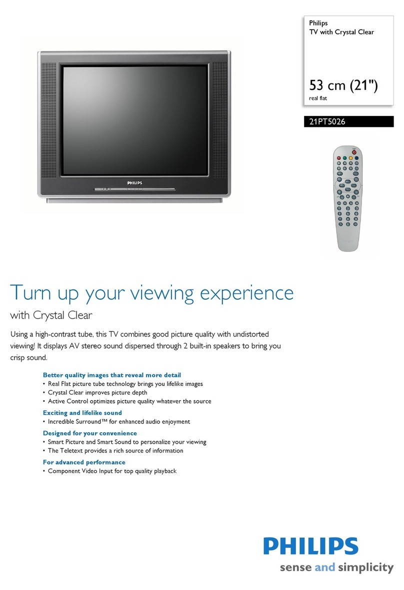 Philips 21PT5026 User manual