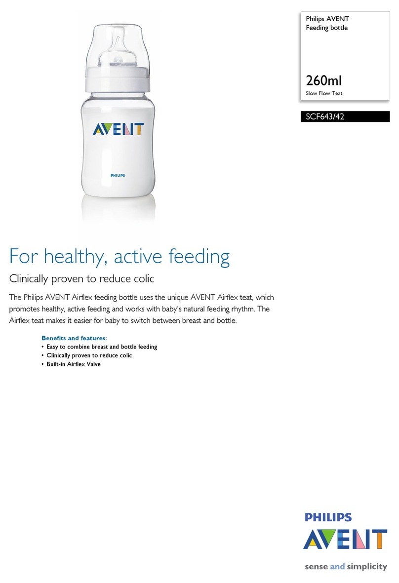 Philips AVENT Avent SCF643 Specifications