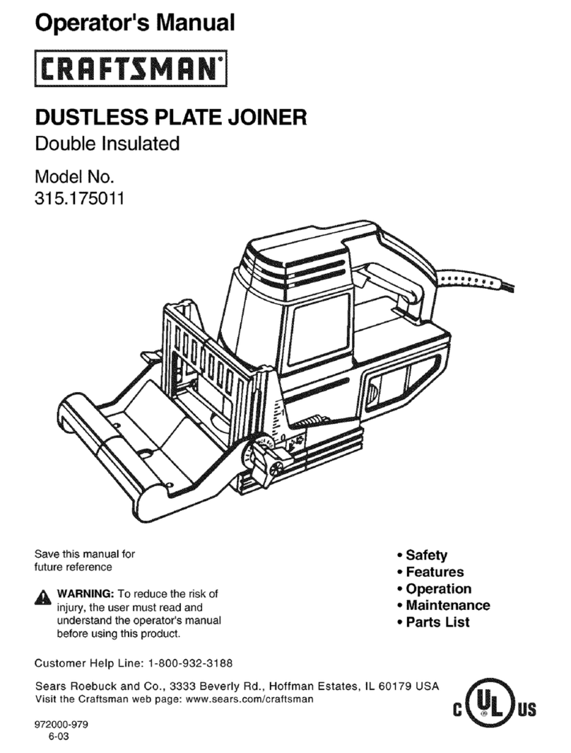 Craftsman 315.175011 Operator's manual