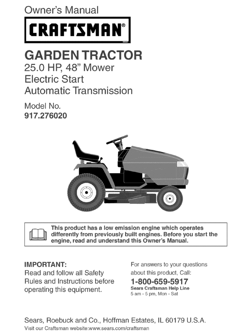 Craftsman 917.276020 User manual