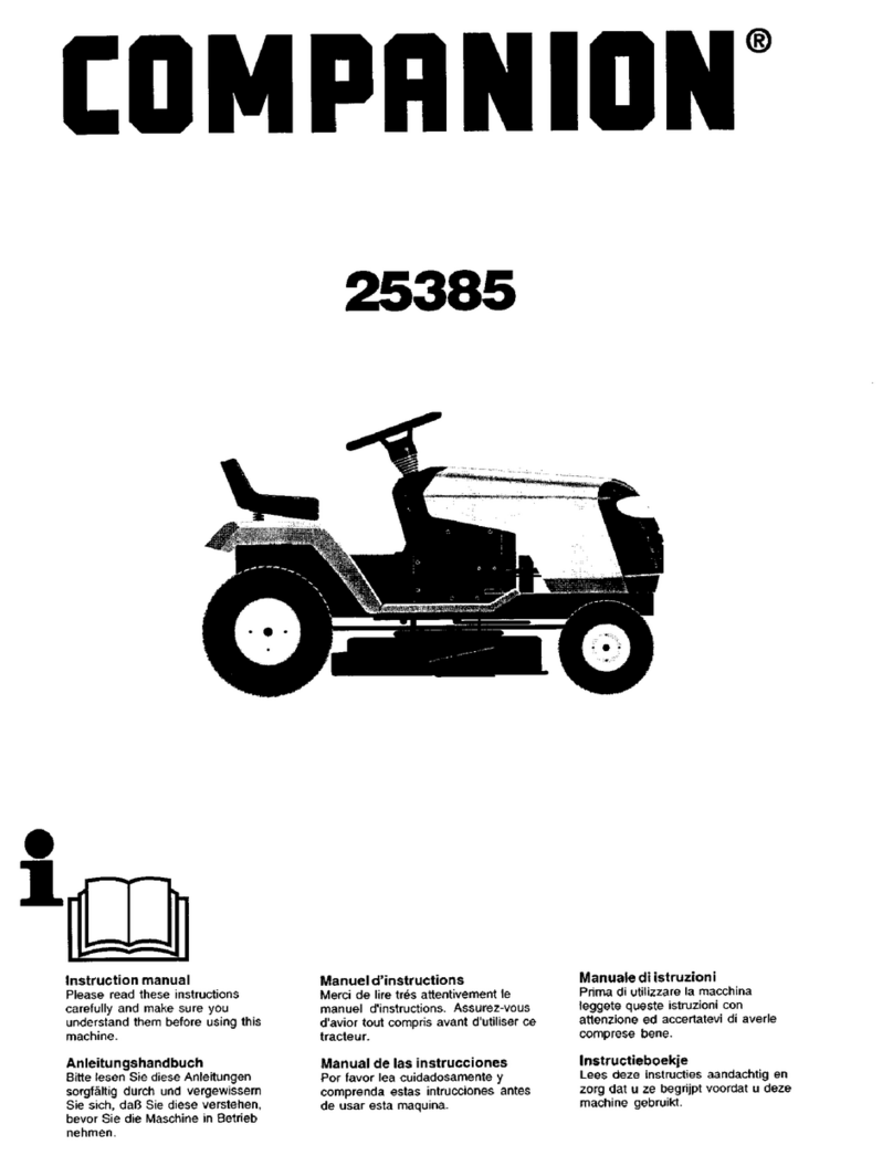 COMPANION 25385 instruction manual