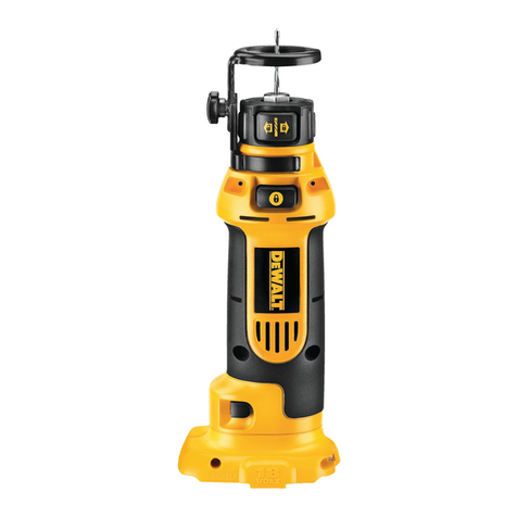 DeWalt DC550 instruction manual