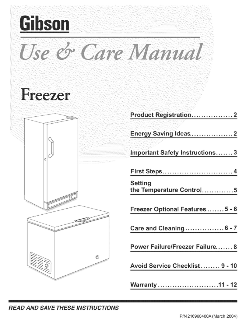 Gibson GFU09M2AW7 User manual Gibson GFU09M2AW7 User manual
