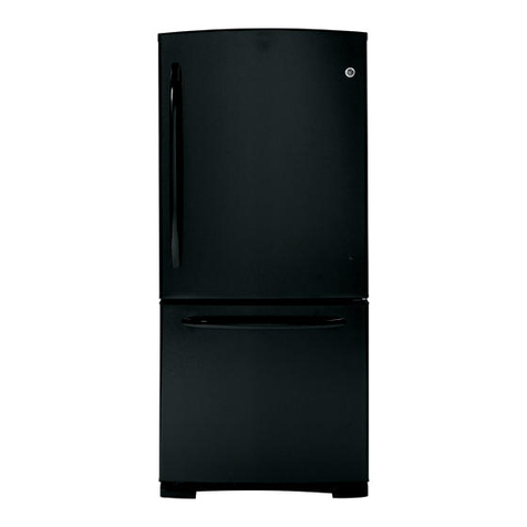 GE GDSC0KBXARBB and Operating instructions