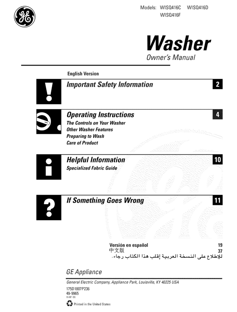 GE WISQ416C User manual GE WISQ416C User manual