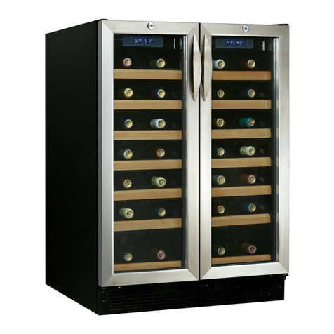 Danby Silhovette DWC2121BLS owner's manual