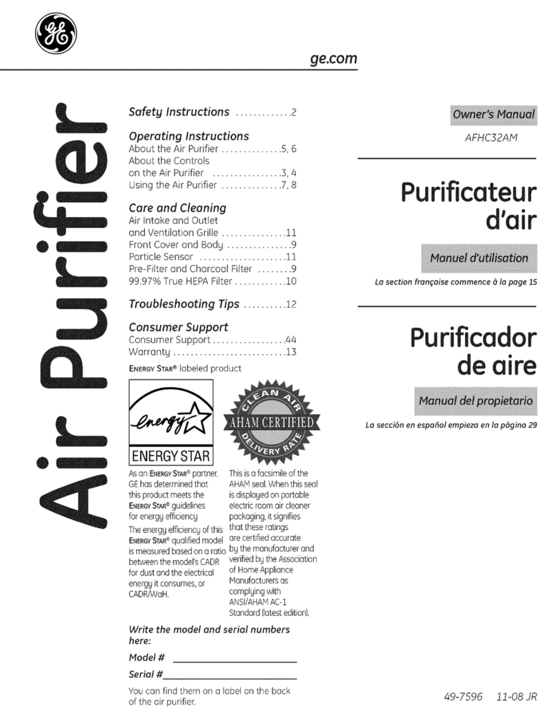 GE AFHC32AM User manual