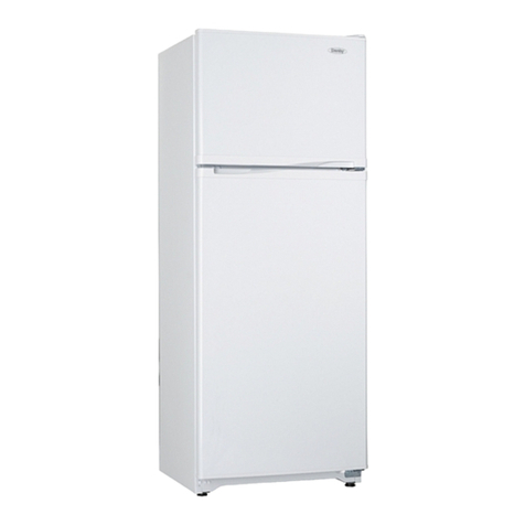 Danby Designer DFF8803W owner's manual