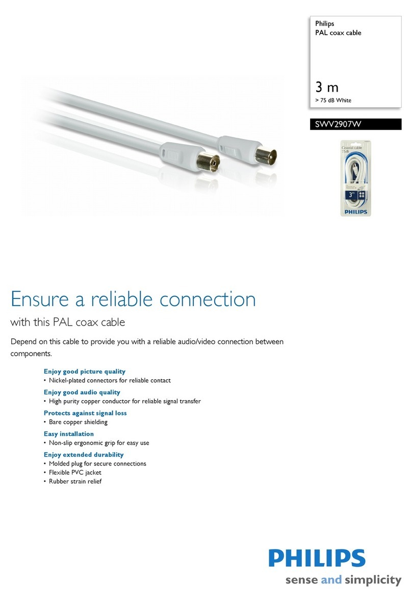 Philips SWV2907W User manual Philips SWV2907W User manual