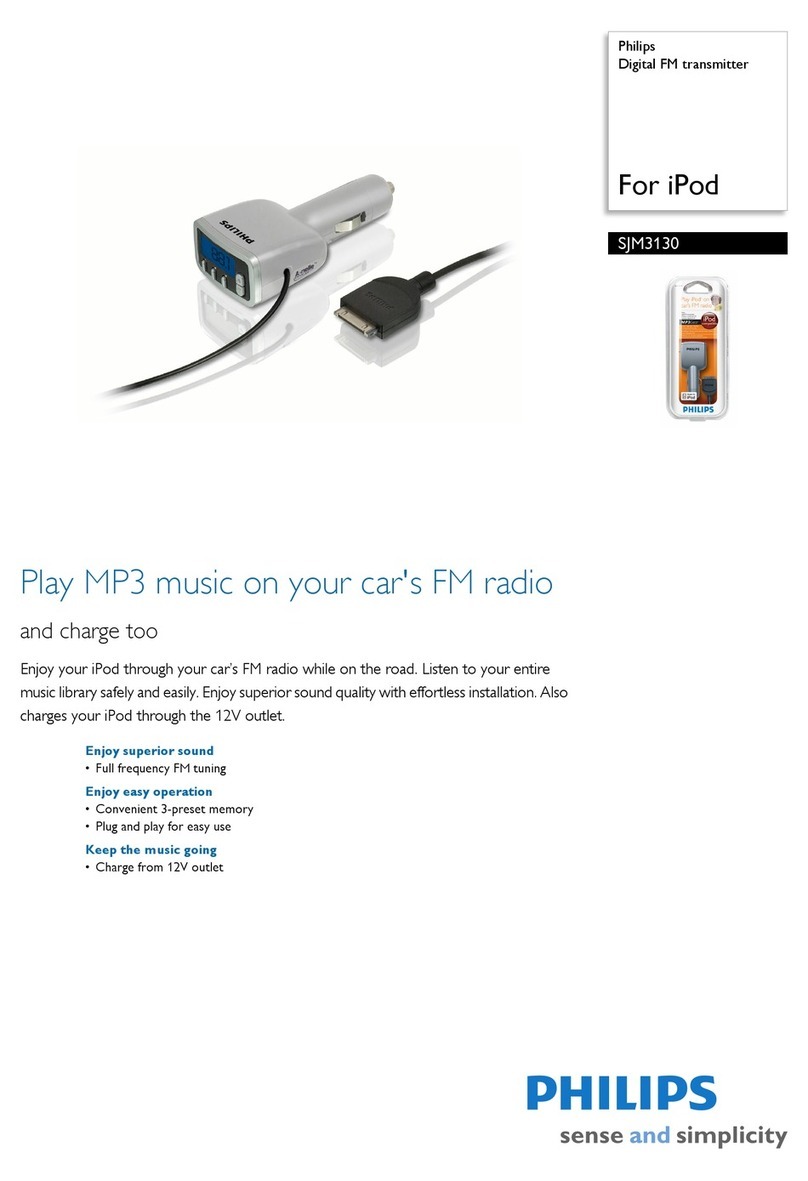 Philips SJM3130 s User manual