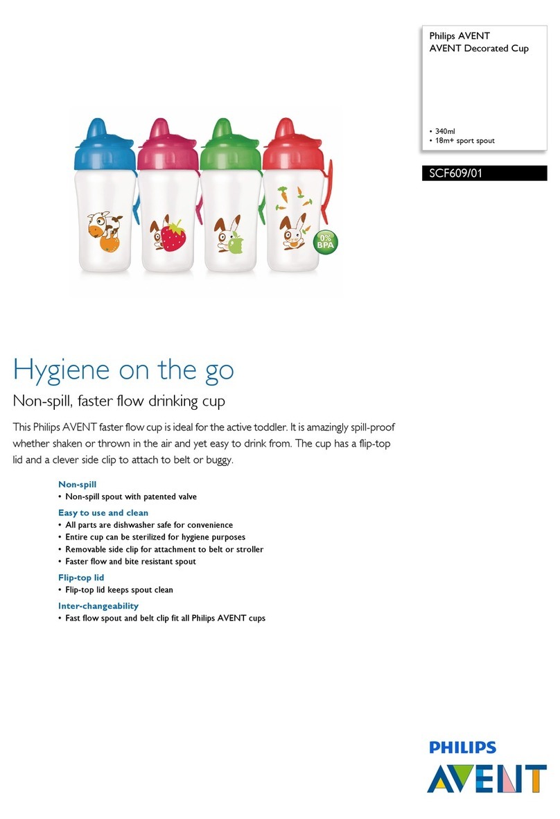 Philips AVENT Avent SCF609/01 Specifications