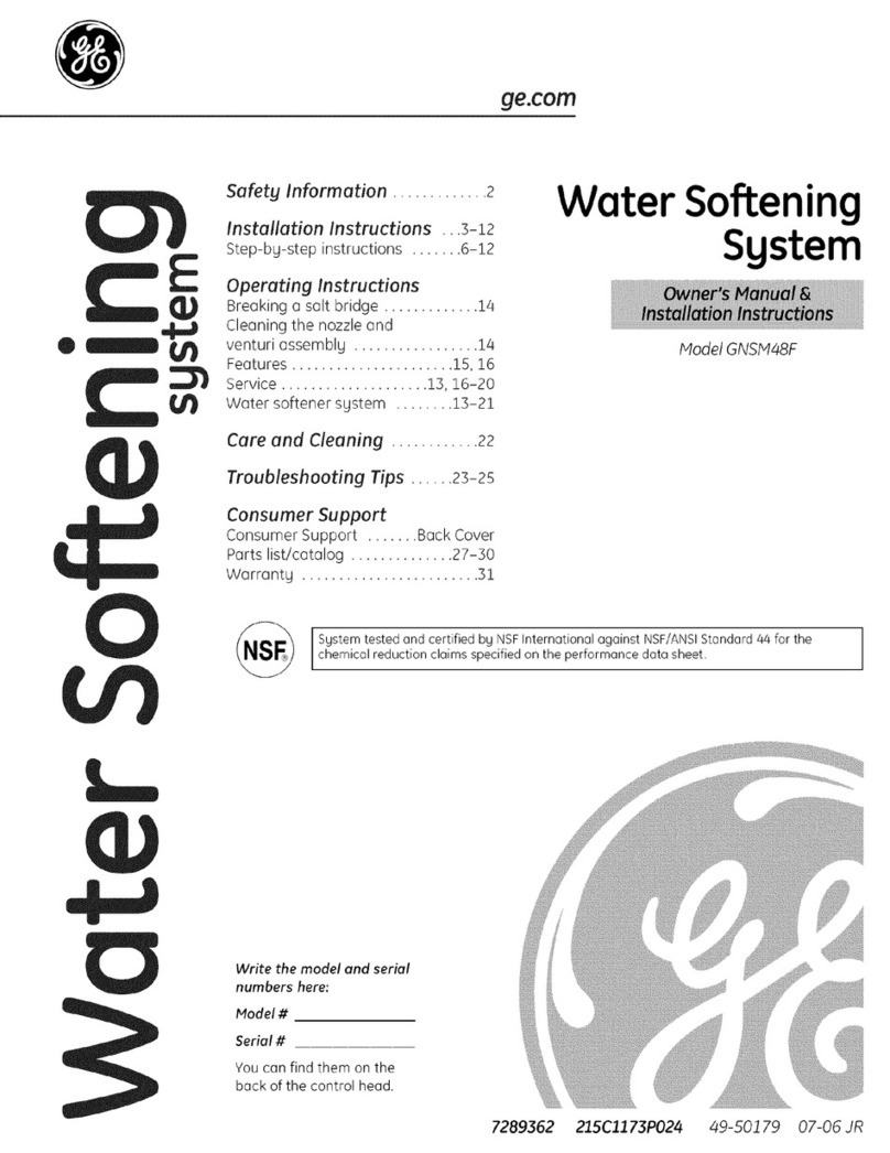 GE GNSM48F Original instructions