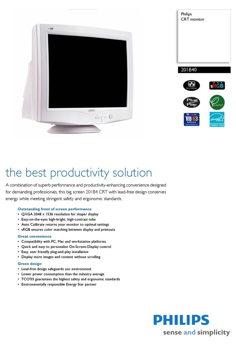 Philips 201B40 User manual