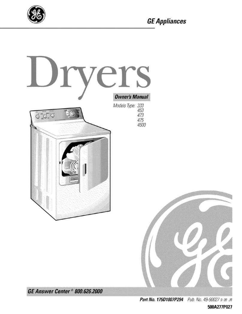 GE 333 User manual