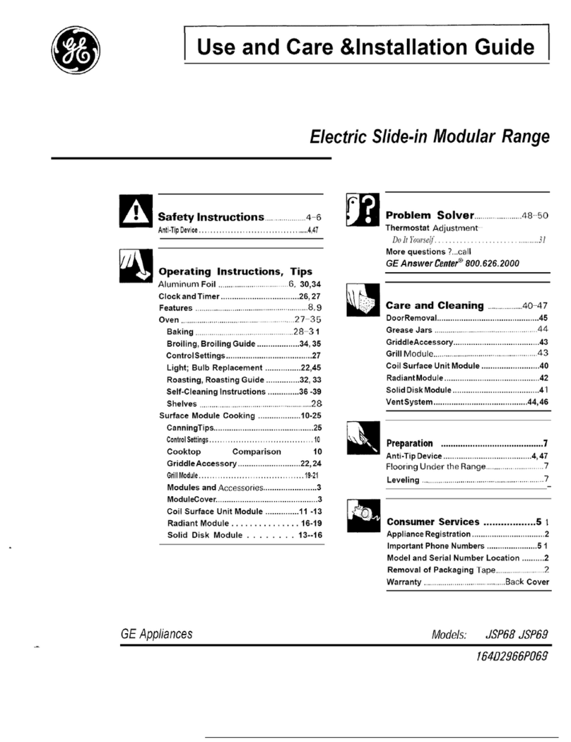 GE JSP68 Training manual