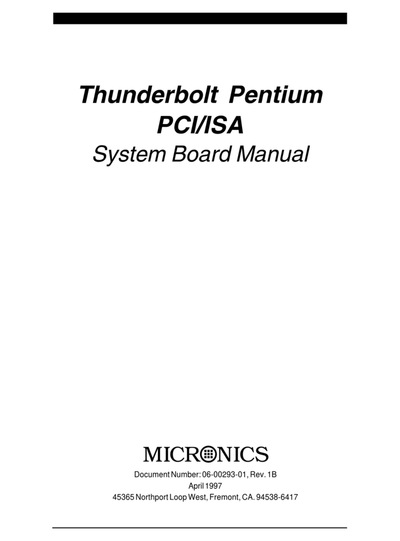 Micronics PCI System manual
